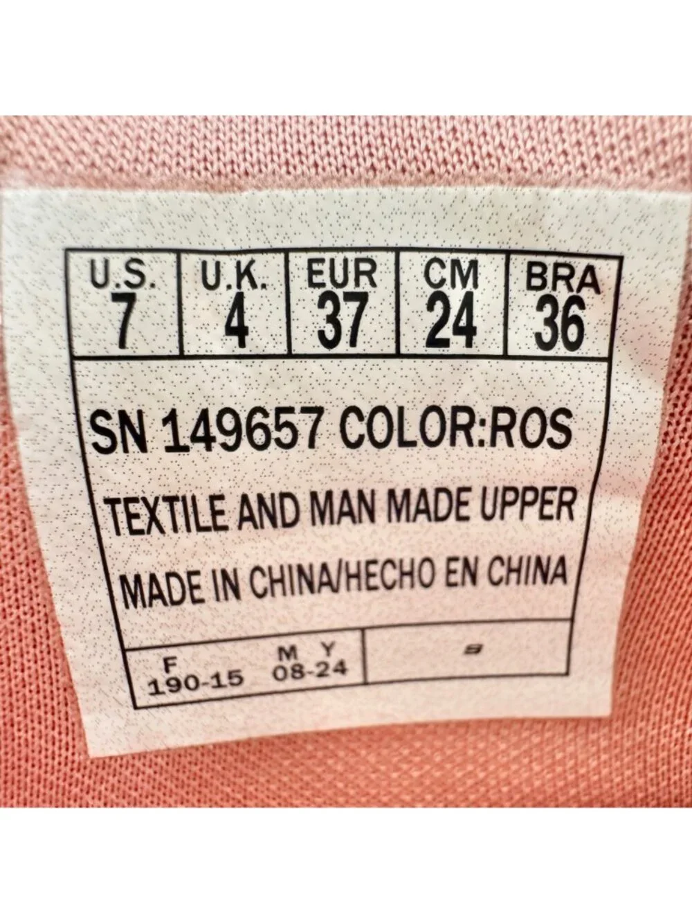 Skechers Memory Foam Slip On Sneakers Womens US 7 Pink Lightweight Comfort Shoes